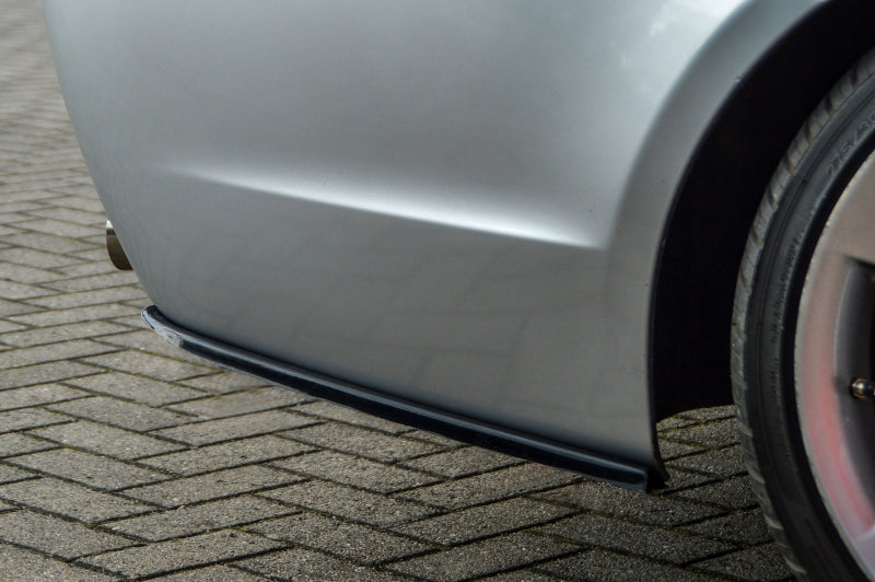 Heckansatz Seitenteile ABS BMW 5er E60+61 Bj.: 2003-2010 Schwarz Glanz