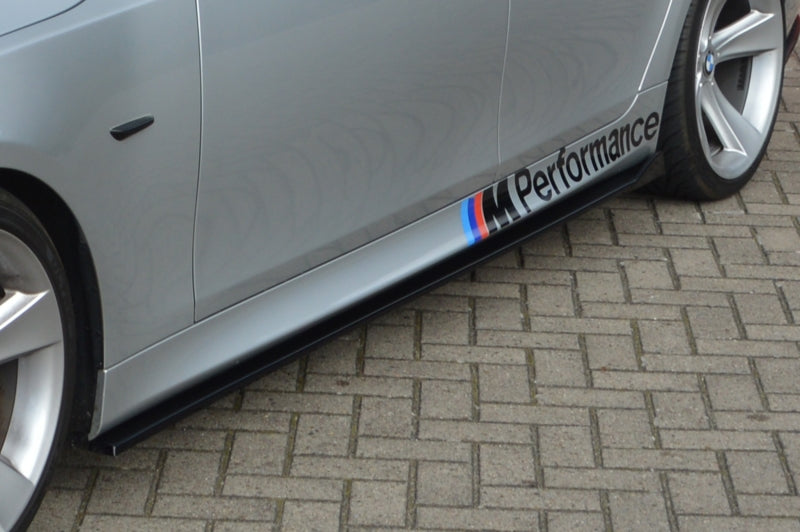 CUP 3 Seitenschweller BMW 5er, E60/E61 2003-2010 Schwarz Matt