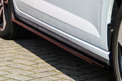 CUP 4 Seitenschweller Volkswagen Polo 6 GTI 2G (AW) ab Bj.: 2018- Carbon