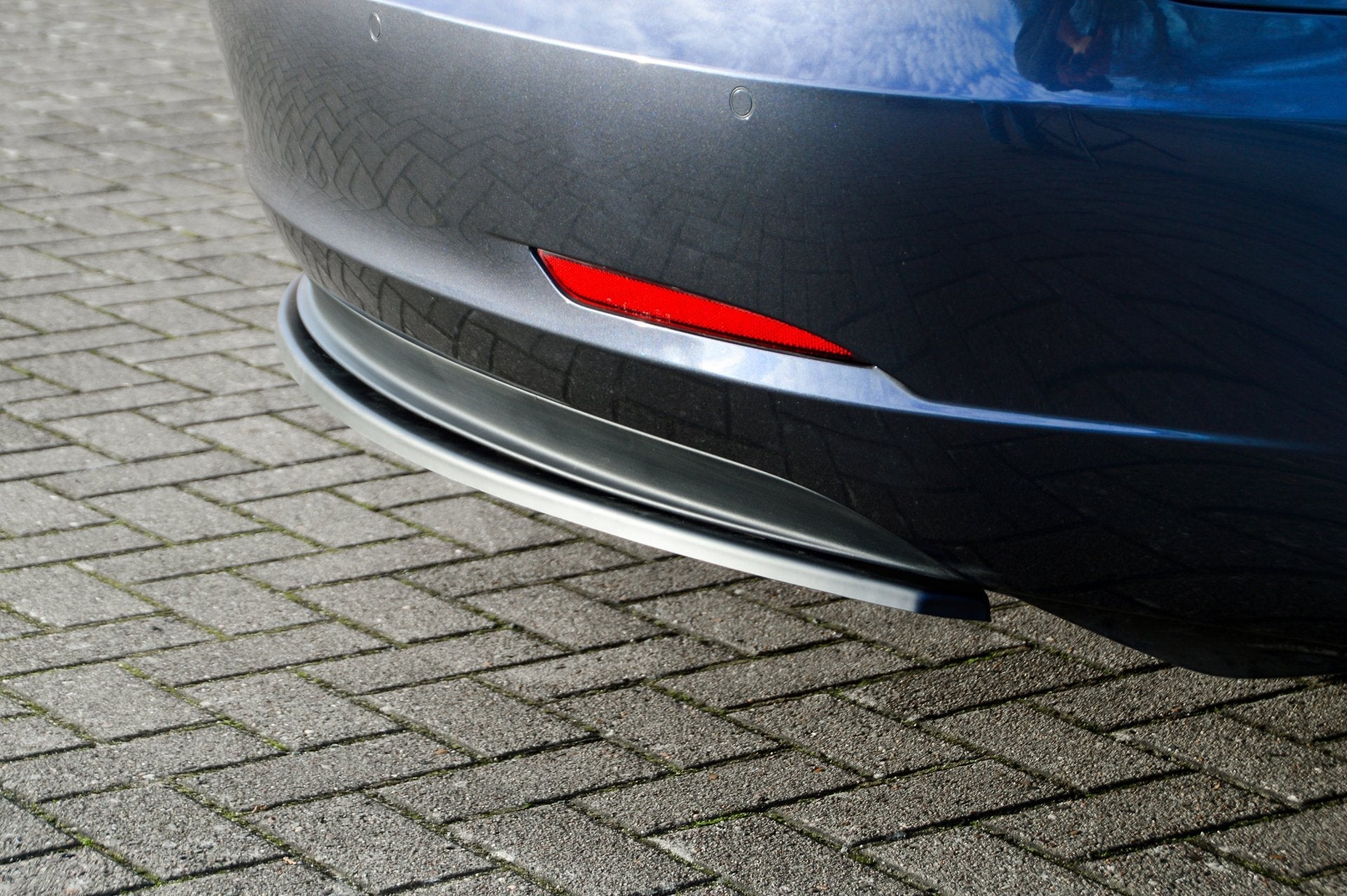 Heckansatz Tesla Model 3 + Performance Bj.:2017- Schwarz Glanz