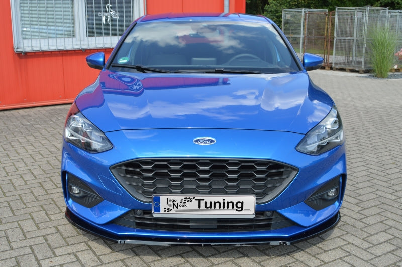 CUP Frontspoilerlippe ABS Ford Focus ST-Line , Typ: DEH Schwarz Matt
