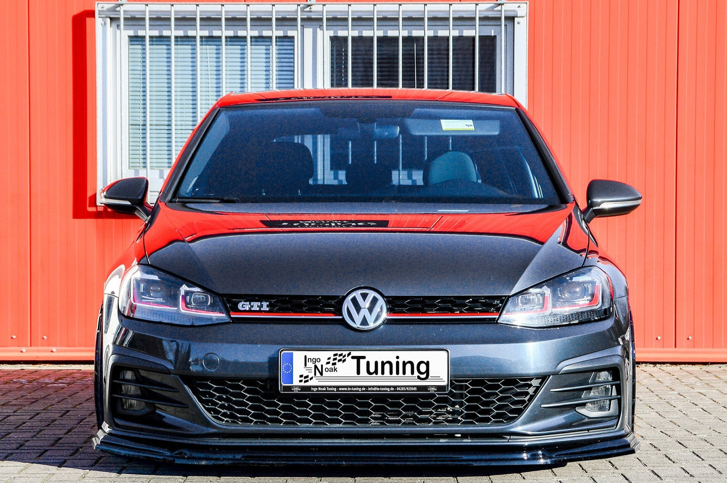 CUP Frontspoilerlippe ABS Volkswagen Golf 7 GTI + GTD Typ AU Carbon