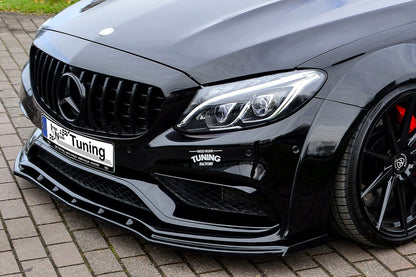 CUP Frontspoilerlippe ABS Mercedes Benz C63 AMG, S205, T-Modell Carbon