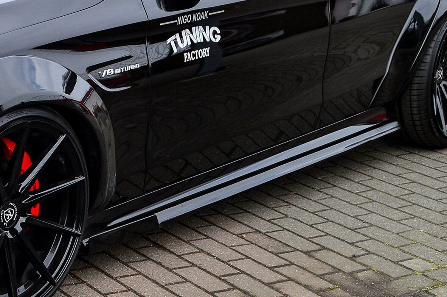 CUP Seitenschweller Wing Mercedes Benz C63 AMG, S205, T-Modell Carbon