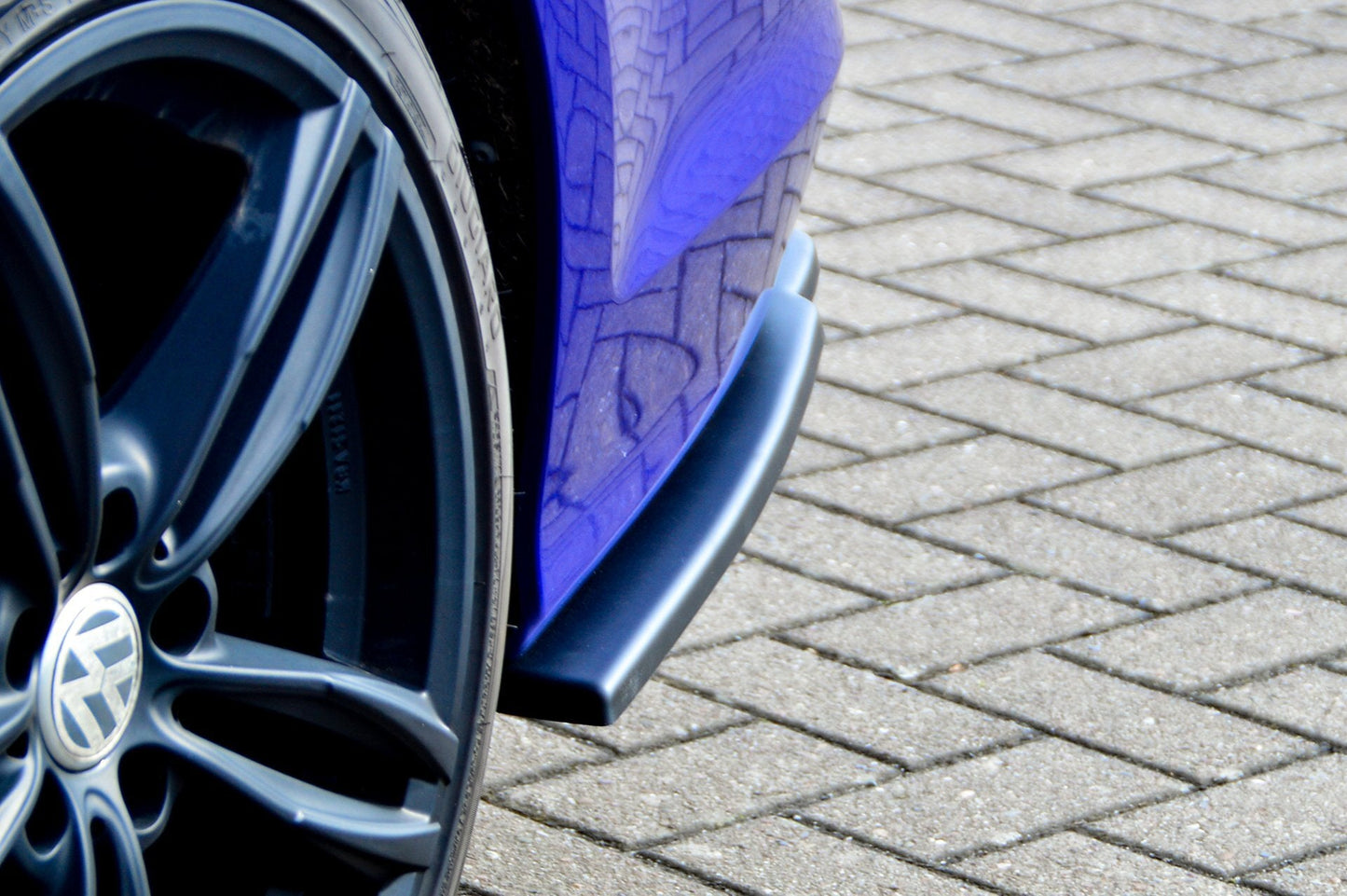 Heckansatz L/R Volkswagen Golf 7 R+ R-Line Bj.: 2013-2017 Schwarz Glanz