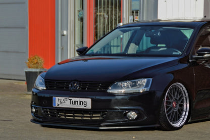 CUP Frontspoilerlippe ABS Volkswagen Jetta 6, Typ. 16 Schwarz Matt