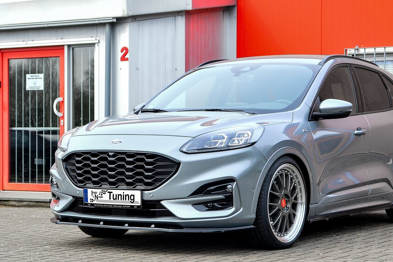 CUP Frontspoilerlippe ABS Ford Kuga 3, Typ DFK ab Bj.: 2019- Carbon