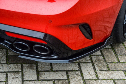 Heckansatz Seitenteile ABS Kia Stinger CK Ab Bj.:2017 Schwarz Matt