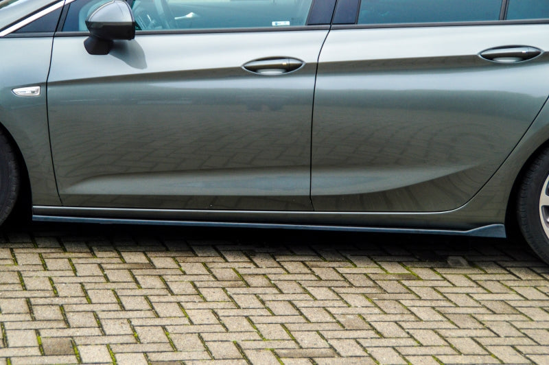 CUP 3 Seitenschweller Opel Astra K, Sports Tourer Bj.: 2015-2019 Schwarz Matt