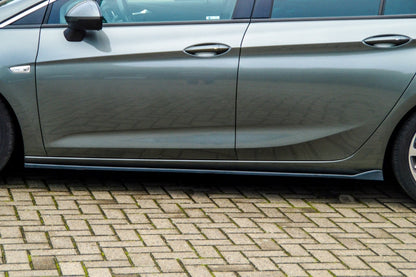 CUP 3 Seitenschweller Opel Astra K, Sports Tourer Bj.: 2015-2019 Schwarz Matt