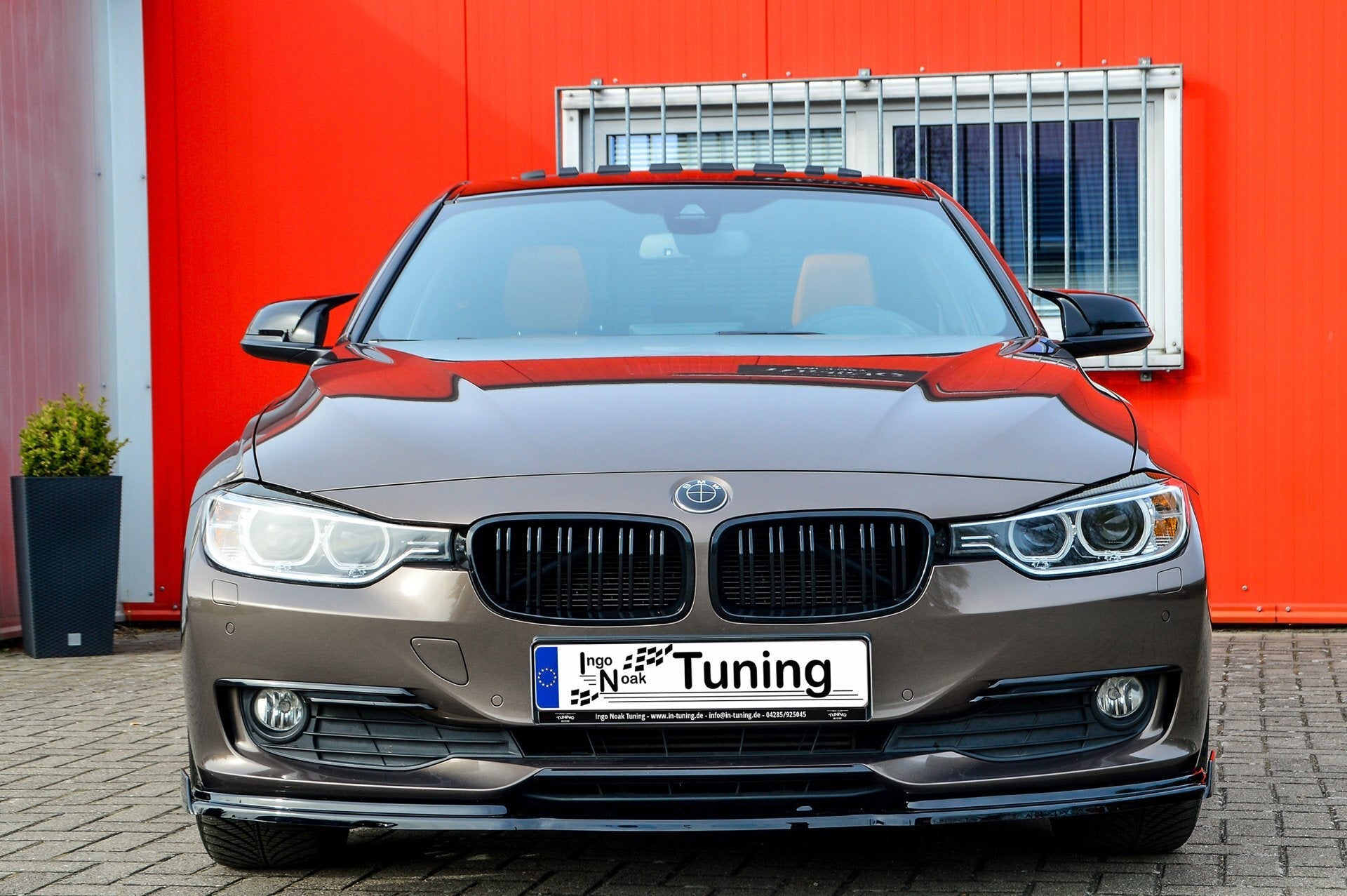 CUP Frontspoilerlippe ABS mit Seitenwing BMW 3er F30/ F31 Carbon
