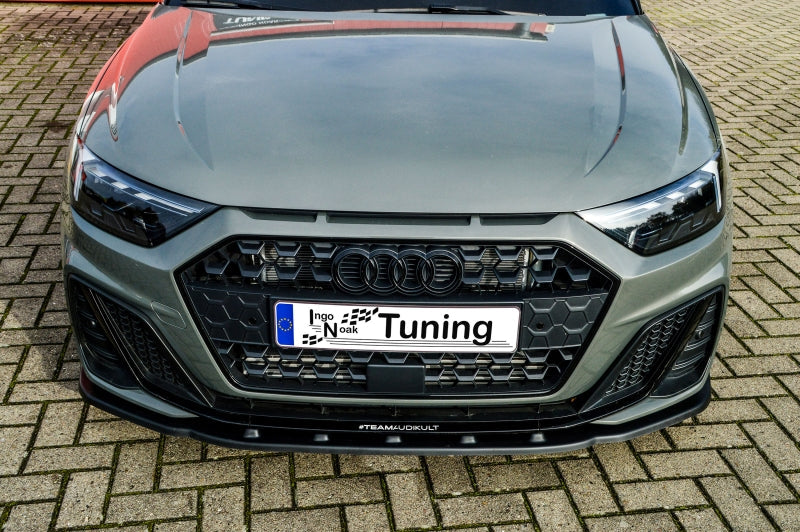 CUP Frontspoilerlippe ABS Audi A1 (GB) ab Bj.2018- Schwarz Glanz