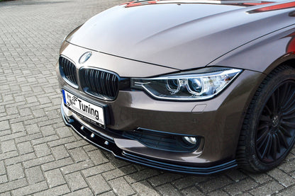 CUP Frontspoilerlippe ABS BMW 3er F30/ F31 Bj.: 2011 - 2015 Schwarz Glanz