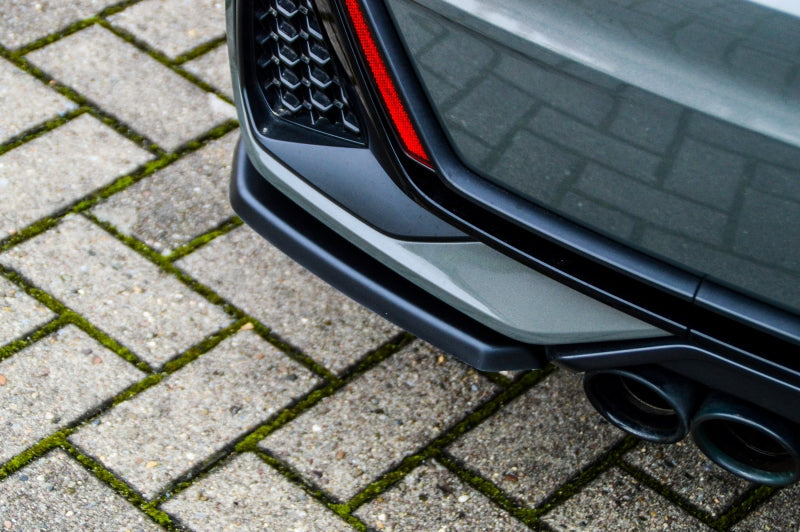 Heckansatz Seitenteile ABS Audi A1 (GB) ab Bj.2018- Schwarz Glanz
