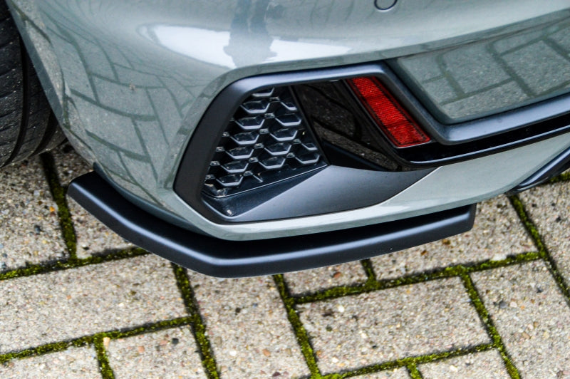 Heckansatz Seitenteile ABS Audi A1 (GB) ab Bj.2018- Schwarz Glanz
