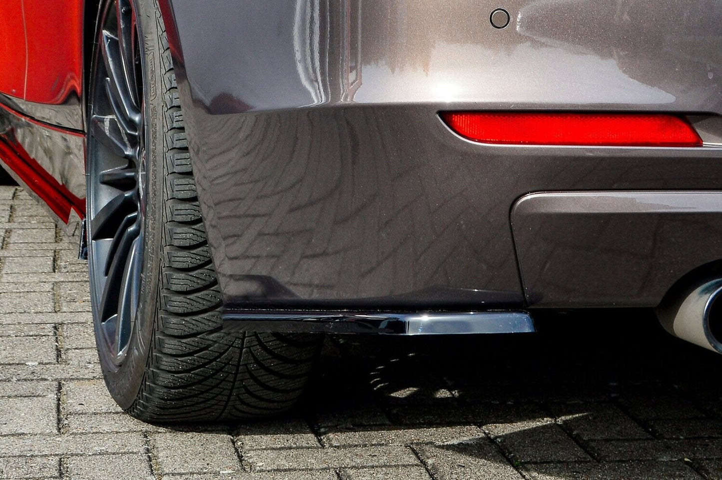 Heckansatz Seitenteile ABS BMW 3er F30/ F31 Bj.: 2011 - 2015 Carbon