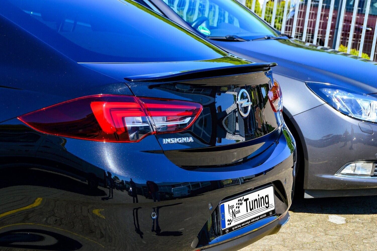 Heckspoiler ABS Opel Insignia B GSI ab Bj.: 2017- Schwarz Glanz
