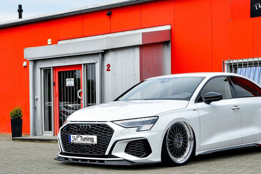 CUP Frontspoilerlippe ABS Audi A3, 8Y Ab Bj.: 2019 - Schwarz Matt