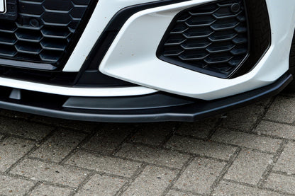 CUP Frontspoilerlippe ABS Audi A3, 8Y Ab Bj.: 2019 - Schwarz Glanz