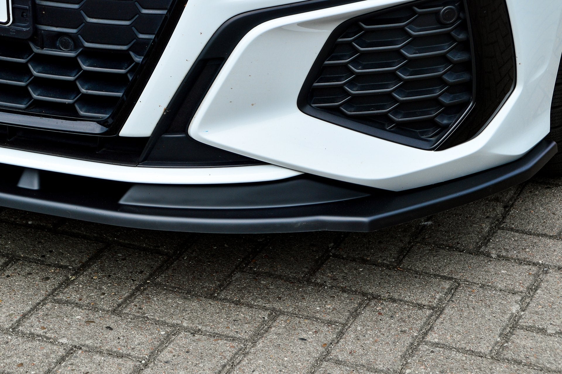 CUP Frontspoilerlippe ABS Audi A3, 8Y Ab Bj.: 2019 - Schwarz Matt