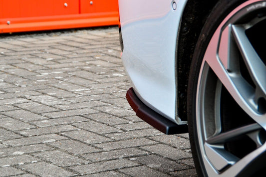 Heckansatz Seitenteile ABS Audi A3, 8Y Ab Bj.: 2019 - Schwarz Matt