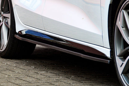 CUP Seitenschwellersatz ABS Audi A3, 8Y Ab Bj.: 2019 - Schwarz Glanz