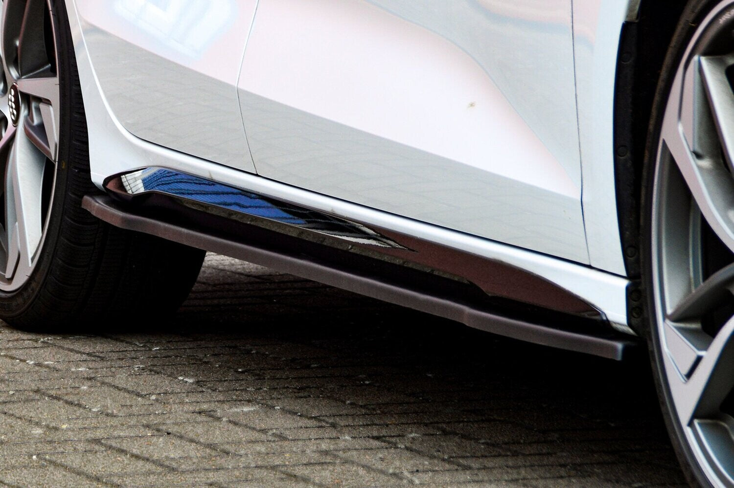 CUP Seitenschwellersatz ABS Audi A3, 8Y Ab Bj.: 2019 - Schwarz Matt