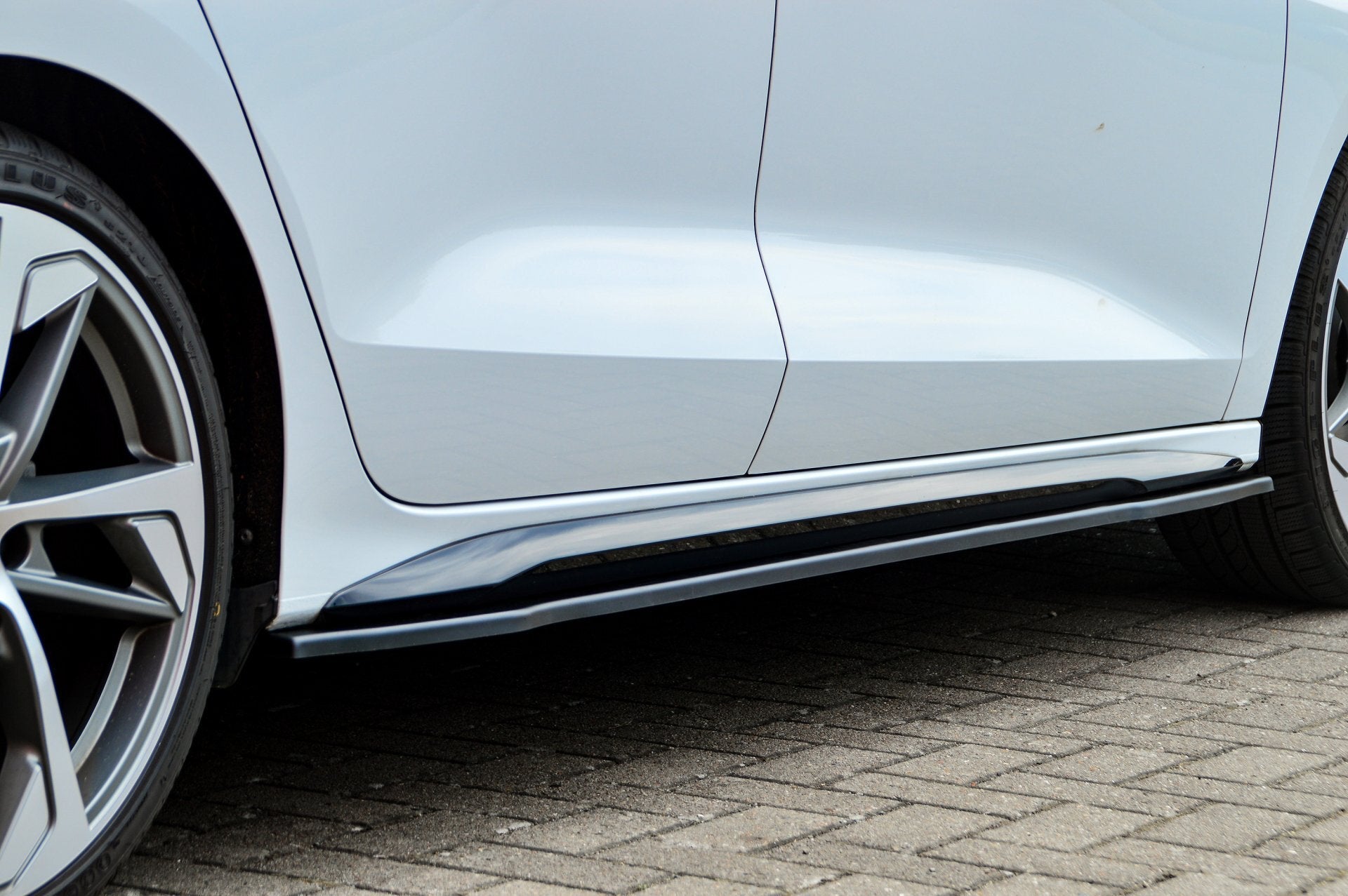 CUP Seitenschwellersatz ABS Audi A3, 8Y Ab Bj.: 2019 - Schwarz Matt