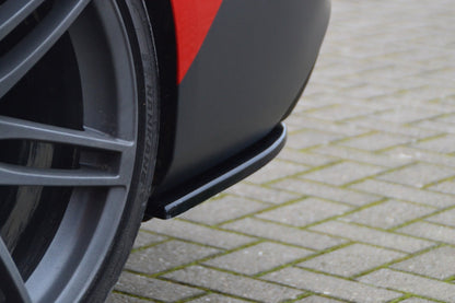 Heckansatz Seitenteile ABS Audi A5 / B8 Sport Edition Plus Schwarz Matt