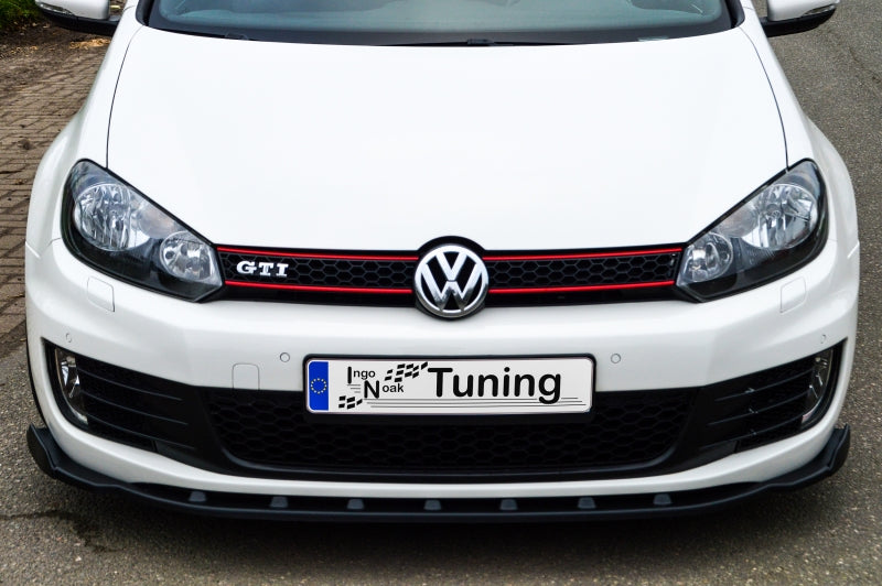CUP Frontspoilerlippe ABS mit Seitenwing Volkswagen Golf 6, 1K Carbon