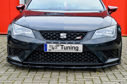 CUP Frontspoilerlippe ABS mit Wing, Phase 2 Seat Leon 3, 5F Carbon