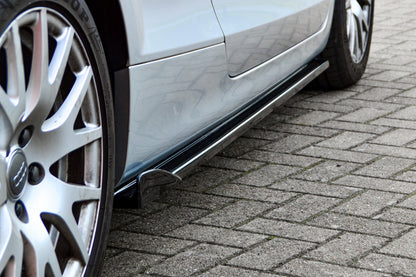 CUP Seitenschwellersatz Wing Audi TT 8J Ab Bj.: 2006-2014 Schwarz Glanz