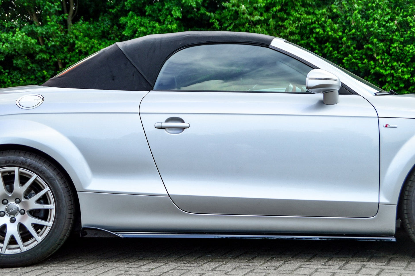 CUP Seitenschwellersatz Wing Audi TT 8J Ab Bj.: 2006-2014 Schwarz Glanz