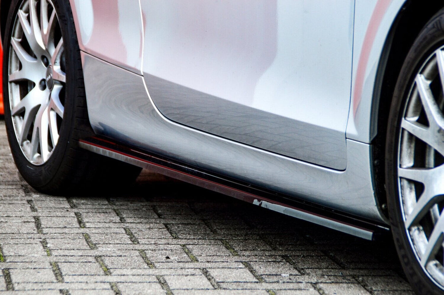 Seitenschwellersatz CUP Audi TT 8J Ab Bj.: 2006-2014 Schwarz Matt