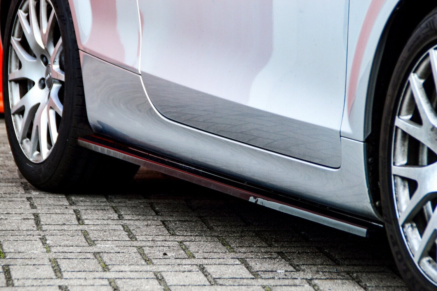 Seitenschwellersatz CUP Audi TT 8J Ab Bj.: 2006-2014 Schwarz Matt