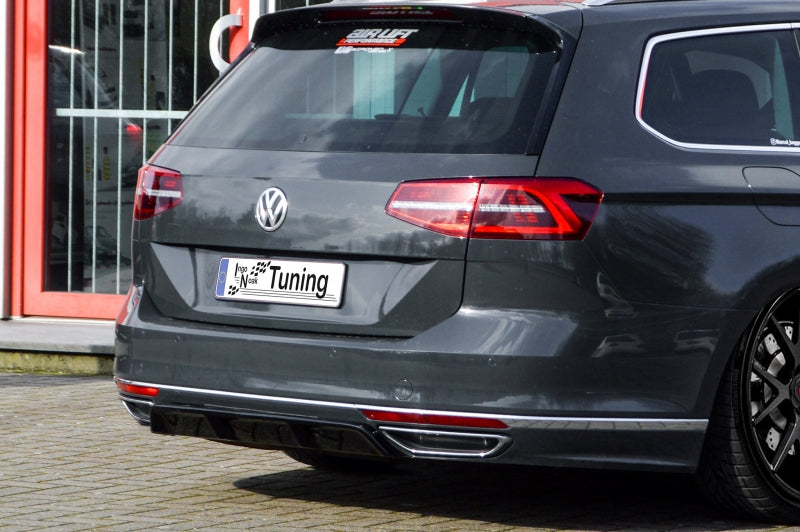 Heckdiffusor Mittelteil ABS Volkswagen Passat 3G, B8 R-Line Carbon