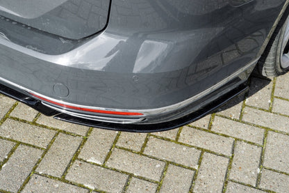 Heckansatz Seitenteile ABS Volkswagen Passat 3G, B8 R-Line Schwarz Glanz