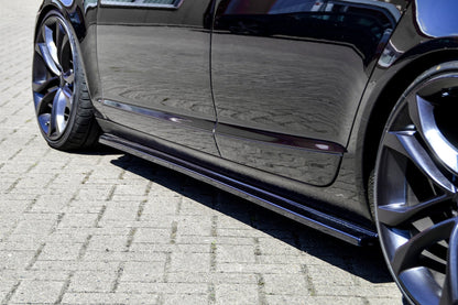 CUP Seitenschwellersatz Audi A6 4F Bj.: 2004-2011 Schwarz Matt