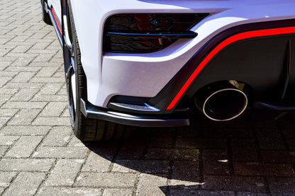 Heckansatz Seitenteile ABS Hyundai Kona N ab Bj.: 2020- Schwarz Matt