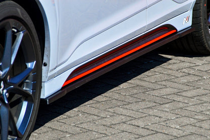 CUP Seitenschwellersatz ABS Hyundai Kona N-Line ab Bj.: 2020- Carbon