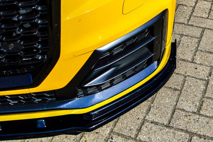 CUP Frontspoilerlippe ABS mit Seitenwing Audi Q2 GA, MK1 Sport Carbon