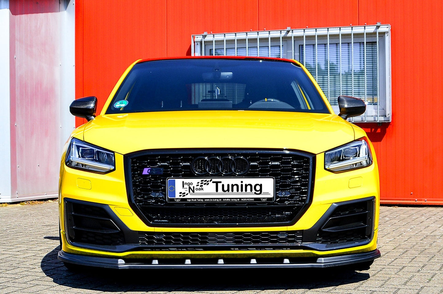 CUP Frontspoilerlippe ABS Audi Q2 GA, MK1 Sport Bj.: 2016-2020 Carbon