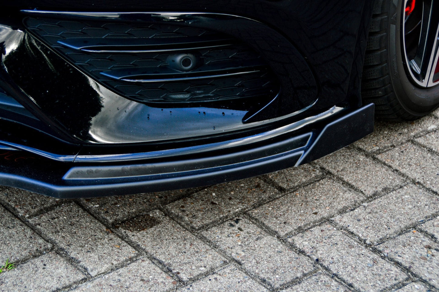CUP Frontspoilerlippe ABS, mit Wing Mercedes Benz CLA X118 Shootingbrake Carbon
