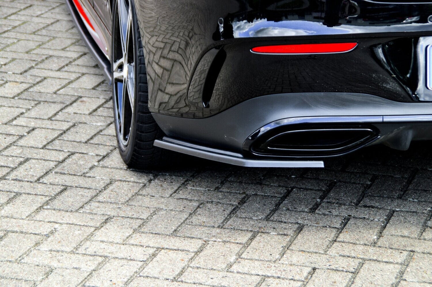 Heckansatz Seitenteile ABS Mercedes Benz CLA X118 Shootingbrake Carbon