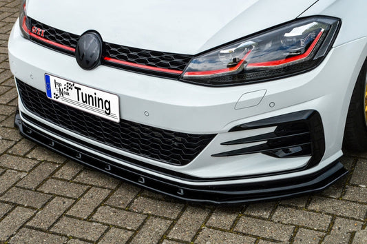 CUP Frontspoilerlippe ABS Volkswagen Golf 7 GTI TCR ab Bj.: 2019- Carbon