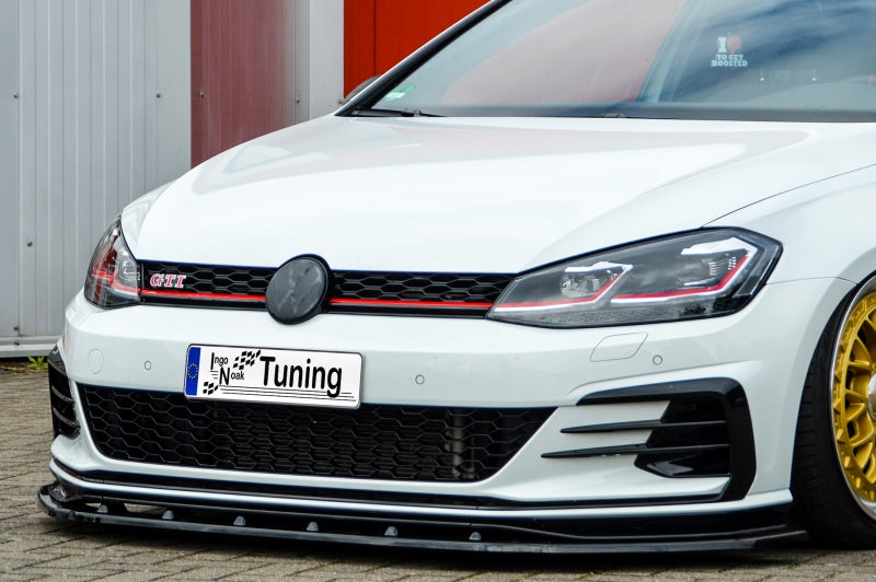 CUP Frontspoilerlippe ABS Volkswagen Golf 7 GTI TCR ab Bj.: 2019- Carbon