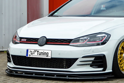 CUP Frontspoilerlippe ABS Volkswagen Golf 7 GTI TCR ab Bj.: 2019- Carbon
