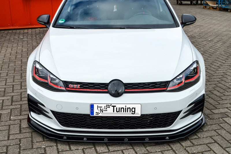 CUP Frontspoilerlippe ABS Volkswagen Golf 7 GTI TCR ab Bj.: 2019- Carbon