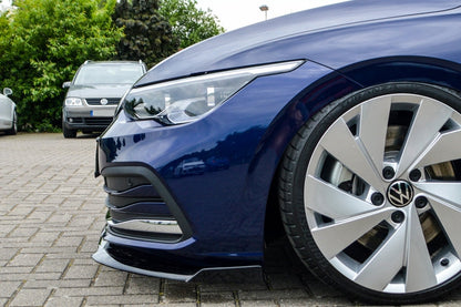 CUP Frontspoilerlippe ABS Volkswagen Golf 8 ab Bj.: 12/2019- Schwarz Matt