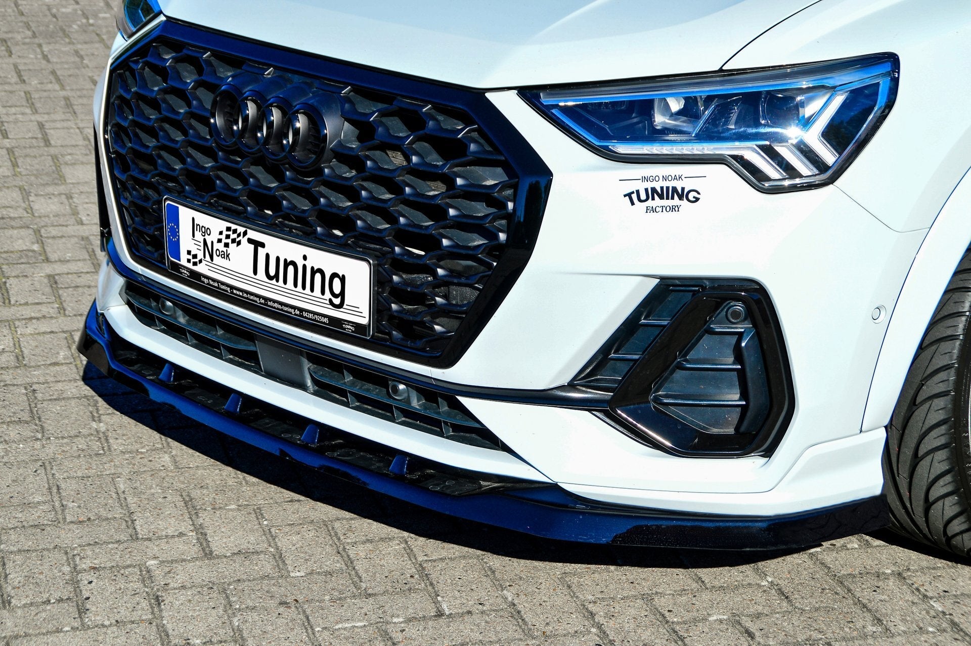 CUP Frontspoilerlippe ABS Audi Q3, Typ F3N ab Bj.: 2019- Carbon